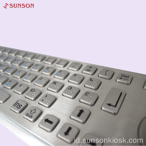 Keyboard Anti-perusak Diebold untuk Kios Informasi